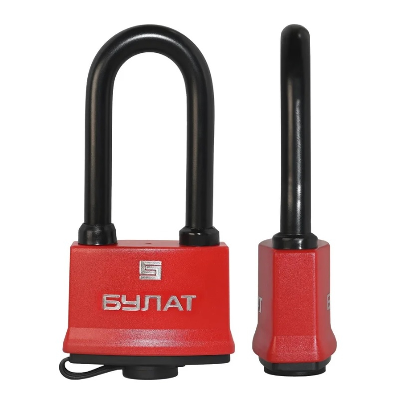 Замок навесной Булат ВС 1-П70-01 ПЛ всепогодный 5 кл d - 10,6 мм