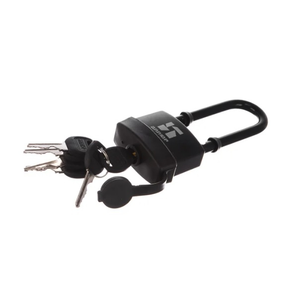 Замок навесной Аллюр ВС1Ч-375ПД всепогодный, 6 ключей, d8.5 мм 7831