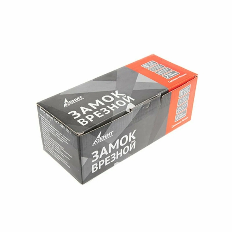 Замок врезной Зенит 3В4-72.03 медь