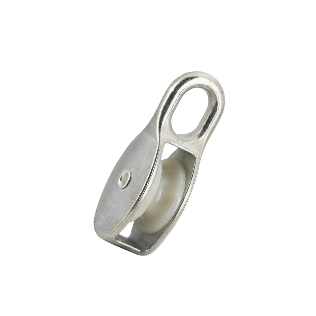 Блок одинарный с пластиковым диском 3/4, под трос 6мм