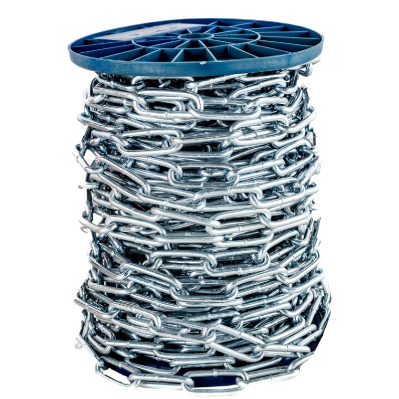 Цепь 2 мм AISI 304 длинное звено, нержавеющая сталь