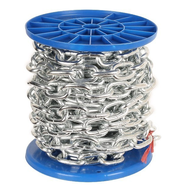 Цепь 4 мм AISI 304 короткое звено, нержавеющая сталь