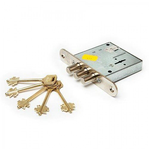 Замок врезной Эльбор Кремень 1.04.04