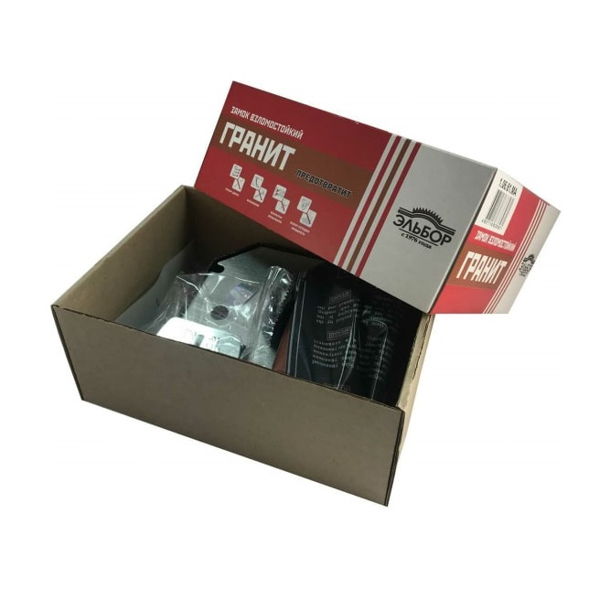 Замок накладной Эльбор Гранит НЗ-1.06.61 МА