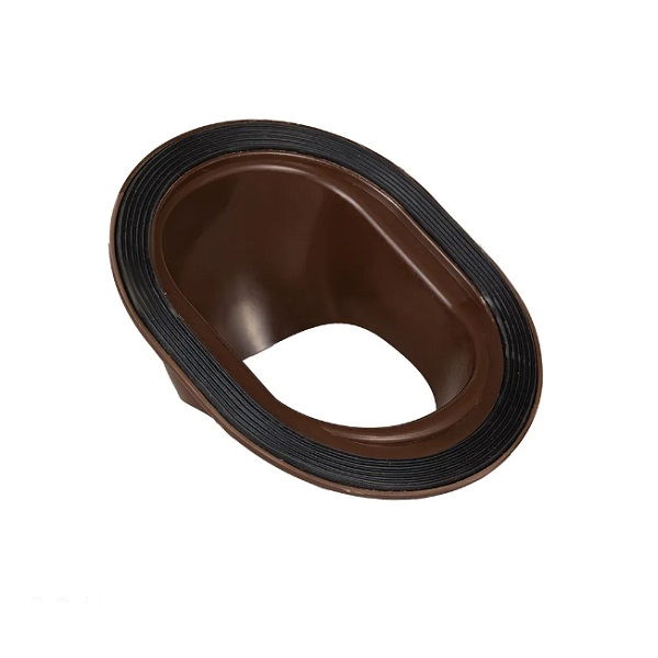 Комплект кровельного вент-выхода для фланцевой и битумной кровли Нанодефлектор (d160мм. корич.)