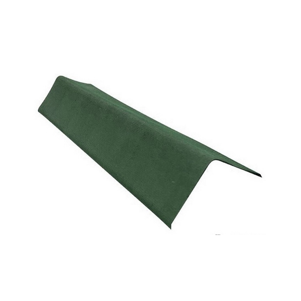 Щипцовый профиль, ондулин, цвет зелёный, размер 3х150х1000 мм