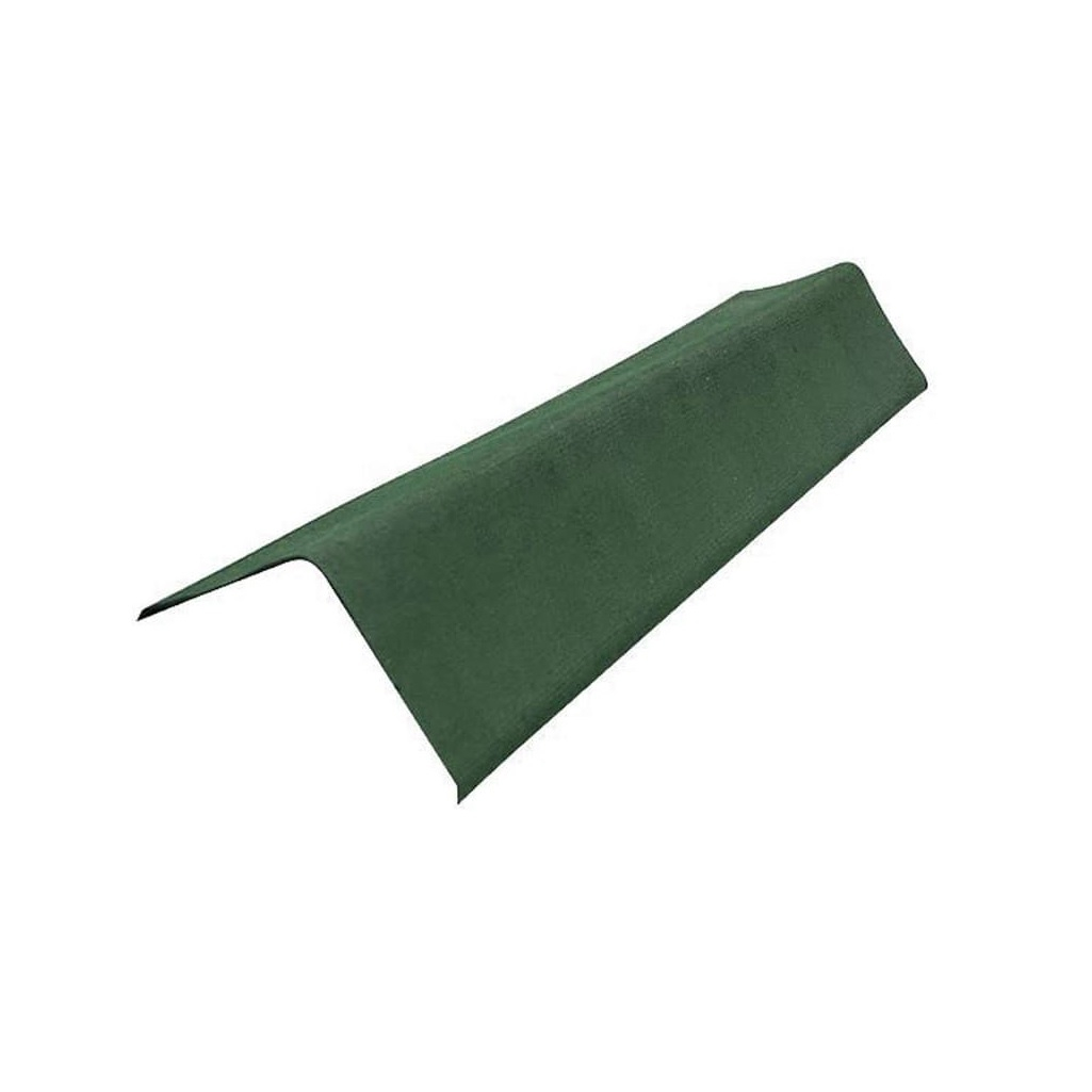 Щипцовый профиль, ондулин, цвет зелёный, размер 3х150х1000 мм