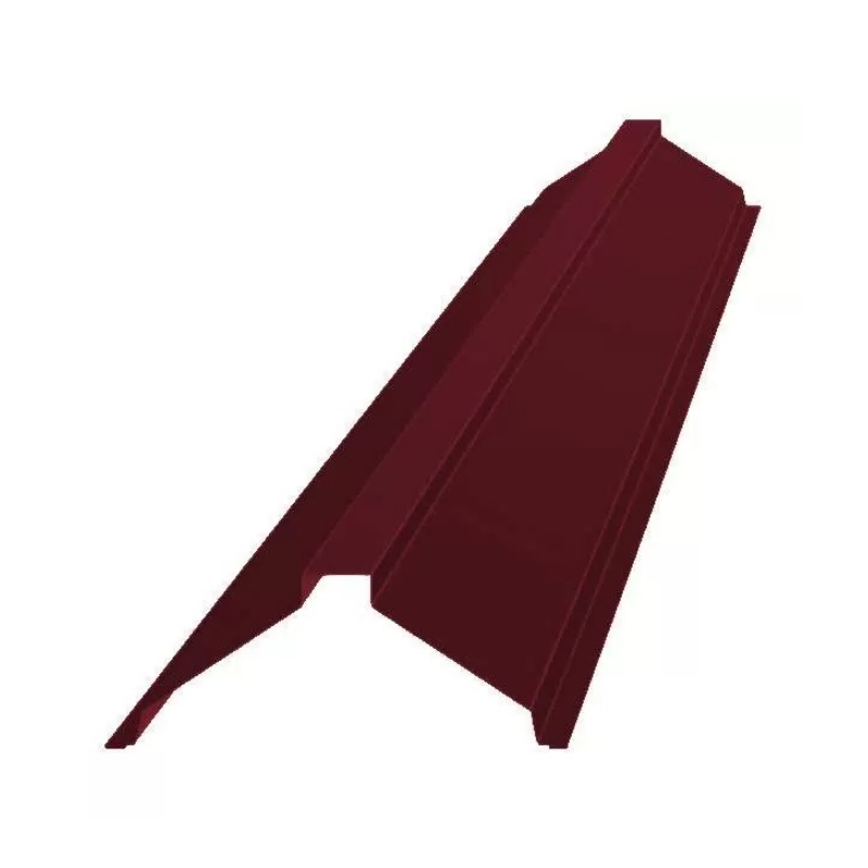 Конек металлический с рисунком вишнёвый 160х160х2000 мм