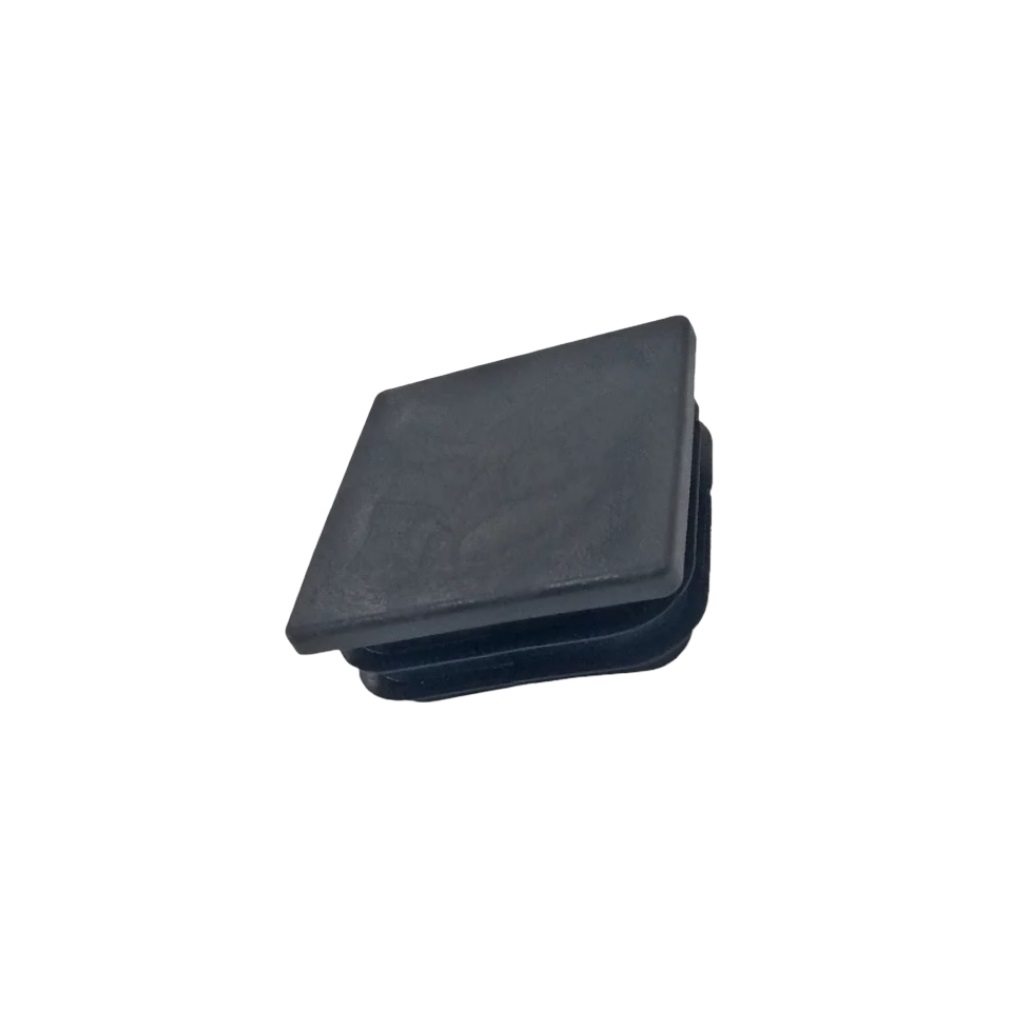 Заглушка ПВХ 100х100 мм, для столбов ограждений и опор металлических конструкций, черный