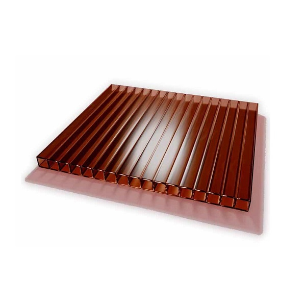 Поликарбонат Т-6 мм - 6,0 м коричневый