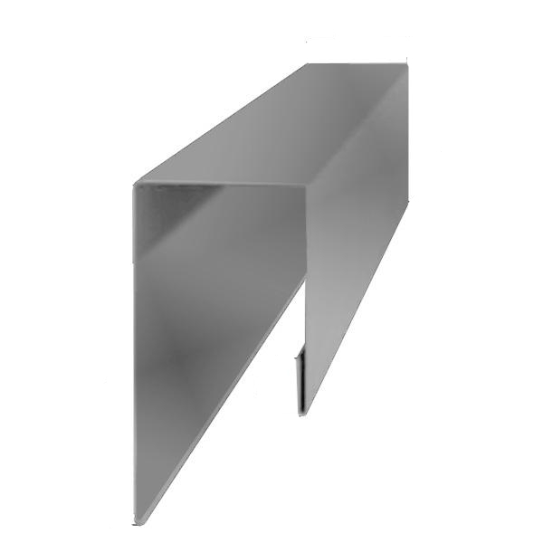 Планка заборная S-20 мм L-2 м оцинкованная