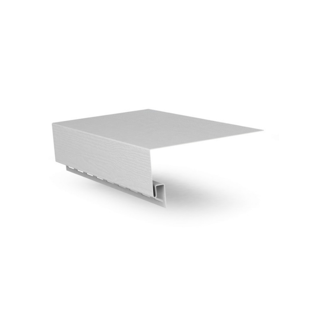 Сайдинг планка Околооконная Белая, имитация дерева, длина 3000 мм