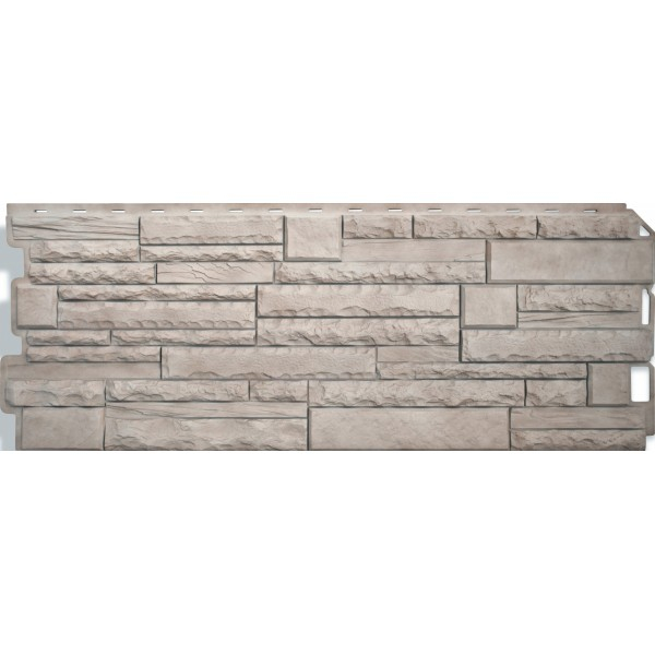 Сайдинг цоколь-панель скалистый камень Алтай