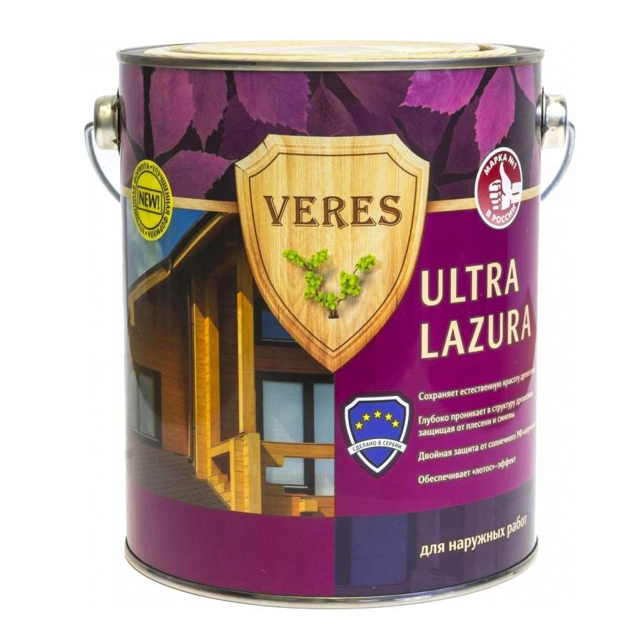 Антисептик VERES Ультра Лазурь №12 белый 2.7л