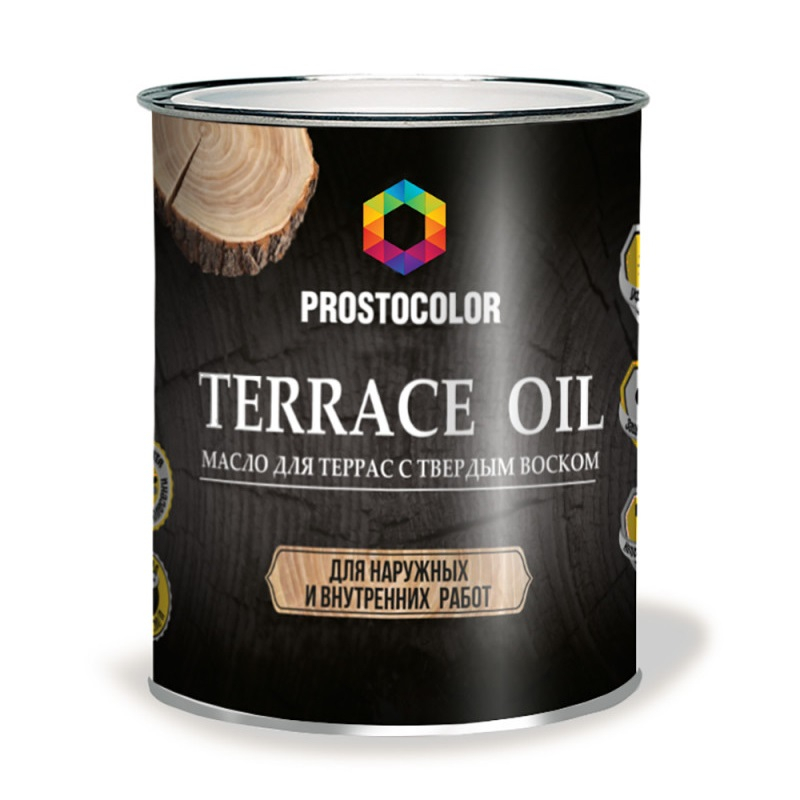 Масло для террас Prostocolor палисандр 0.75 л