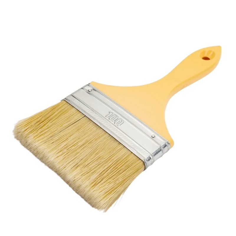 Кисть Decor Неделька: Воскресенье 100х14 мм, светлая смешанная щетина, пластиковая ручка 126065