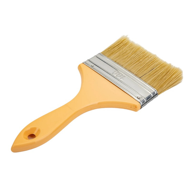 Кисть Decor Неделька: Воскресенье 100х14 мм, светлая смешанная щетина, пластиковая ручка 126065