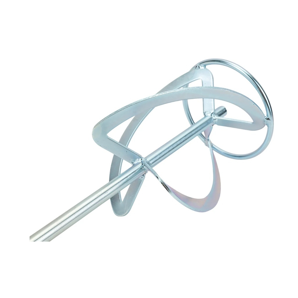 Насадка для миксера Сибртех 848957 для тяжелых растворов, М14, оцинкованная сталь, 140х590 мм