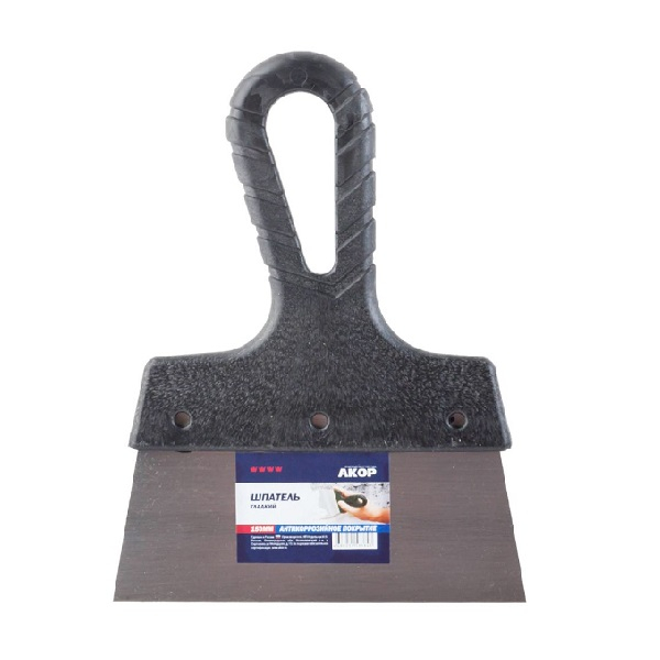 Шпатель АКОР гладкий 150 мм