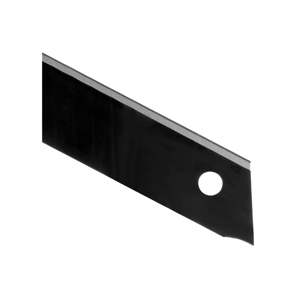 Лезвия Denzel 18 мм, сталь SK4 - 0.5 мм, супер острые, многосегментные, 5 штук, 79308