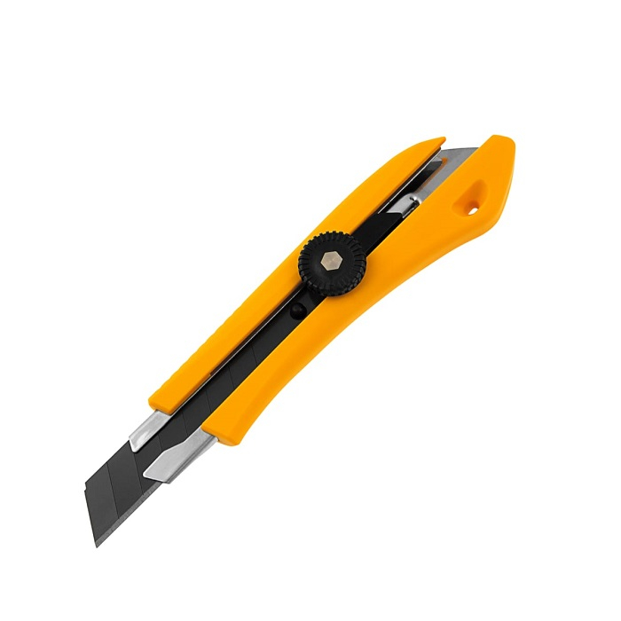 Нож со сменным лезвием DENZEL 18 мм 78943