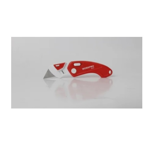 Нож Workpro складной пластиковый WP211004