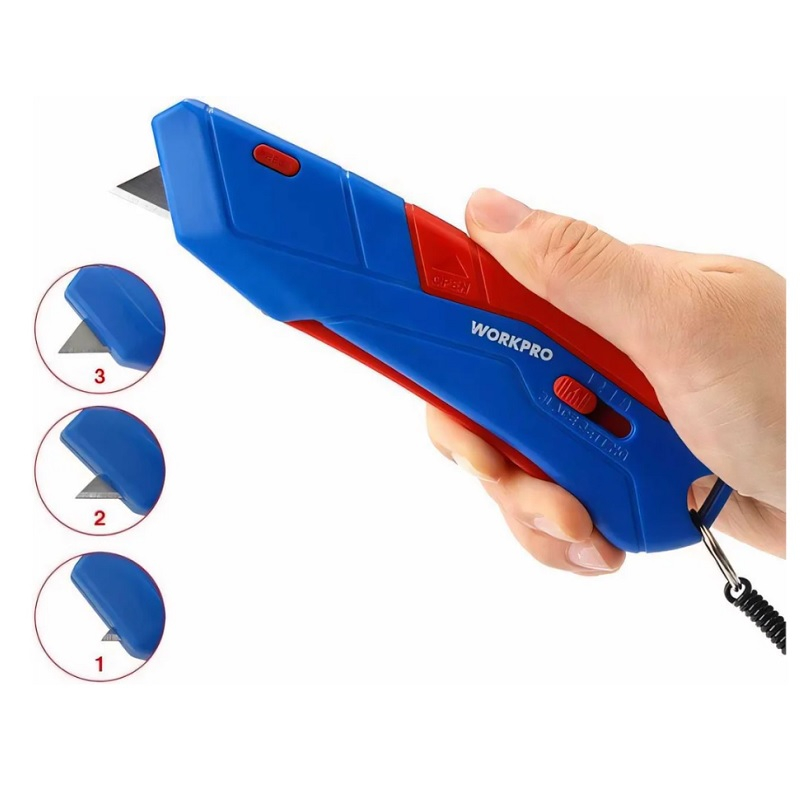 Нож трапеция Workpro WP213010