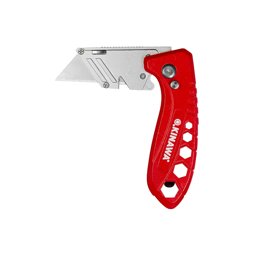 Нож складной Okinawa Snap 2407, трапециевидное лезвие, отверстия для болтов M2, M3, M4, M5, M6