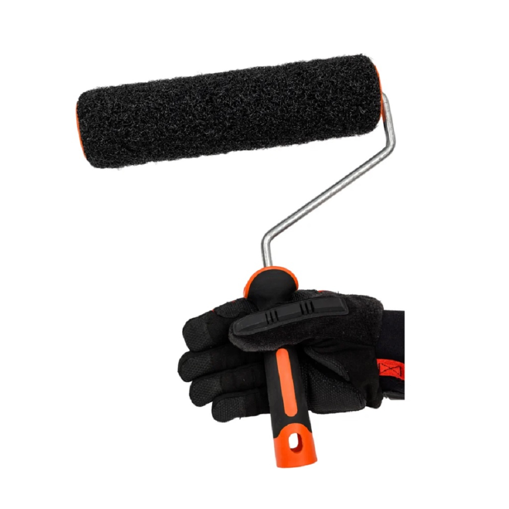 Валик Decor 550-9250 для нанесения шпаклевки, ролик 250 мм, ворс резина 10 мм