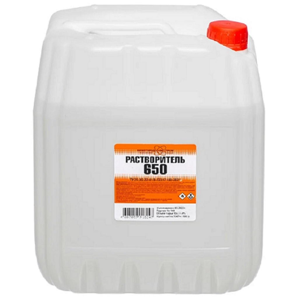 Растворитель Virtuoso 650 3 л, канистра, для эпоксидных, алкидных и акриловых красок (1/8)