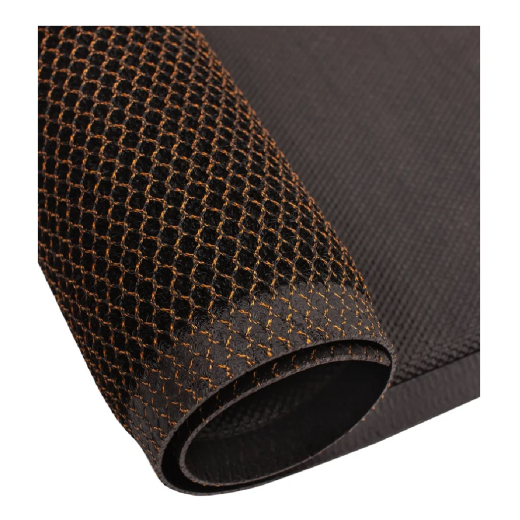 Коврик напольный Mesh Mat 60х90 см черно-золотой ComeForte