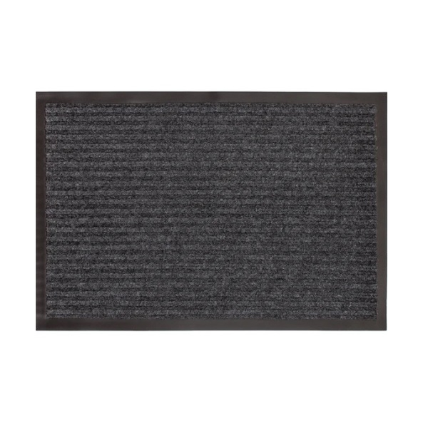 Коврик ComeForte Floor Mat Ребристый серый 100х200 см