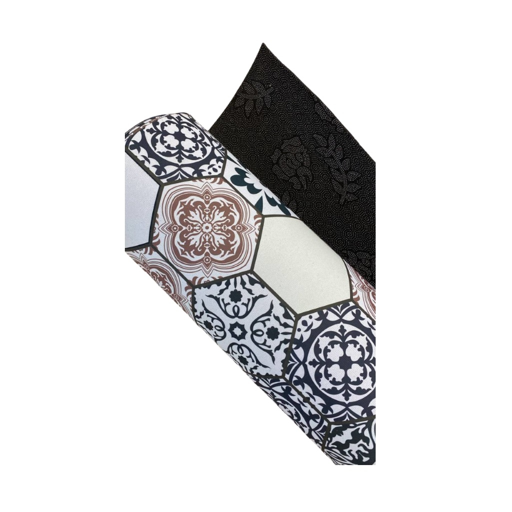 Ковровая дорожка с 3D рисунком, матовый, нетканый ПЭ, 1600х4 мм, Арт-1.6-070