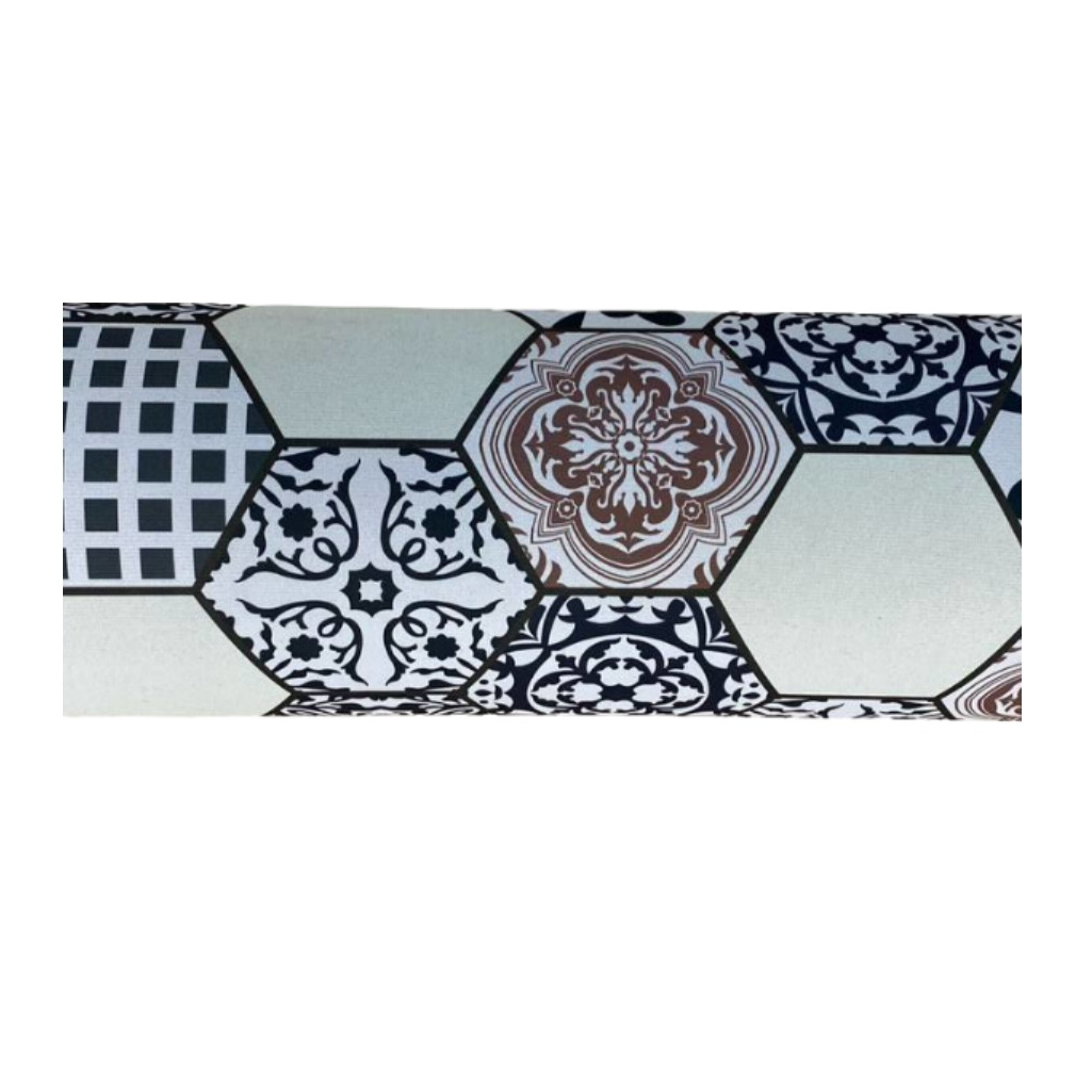 Ковровая дорожка с 3D рисунком, матовый, нетканый ПЭ, 1600х4 мм, Арт-1.6-070