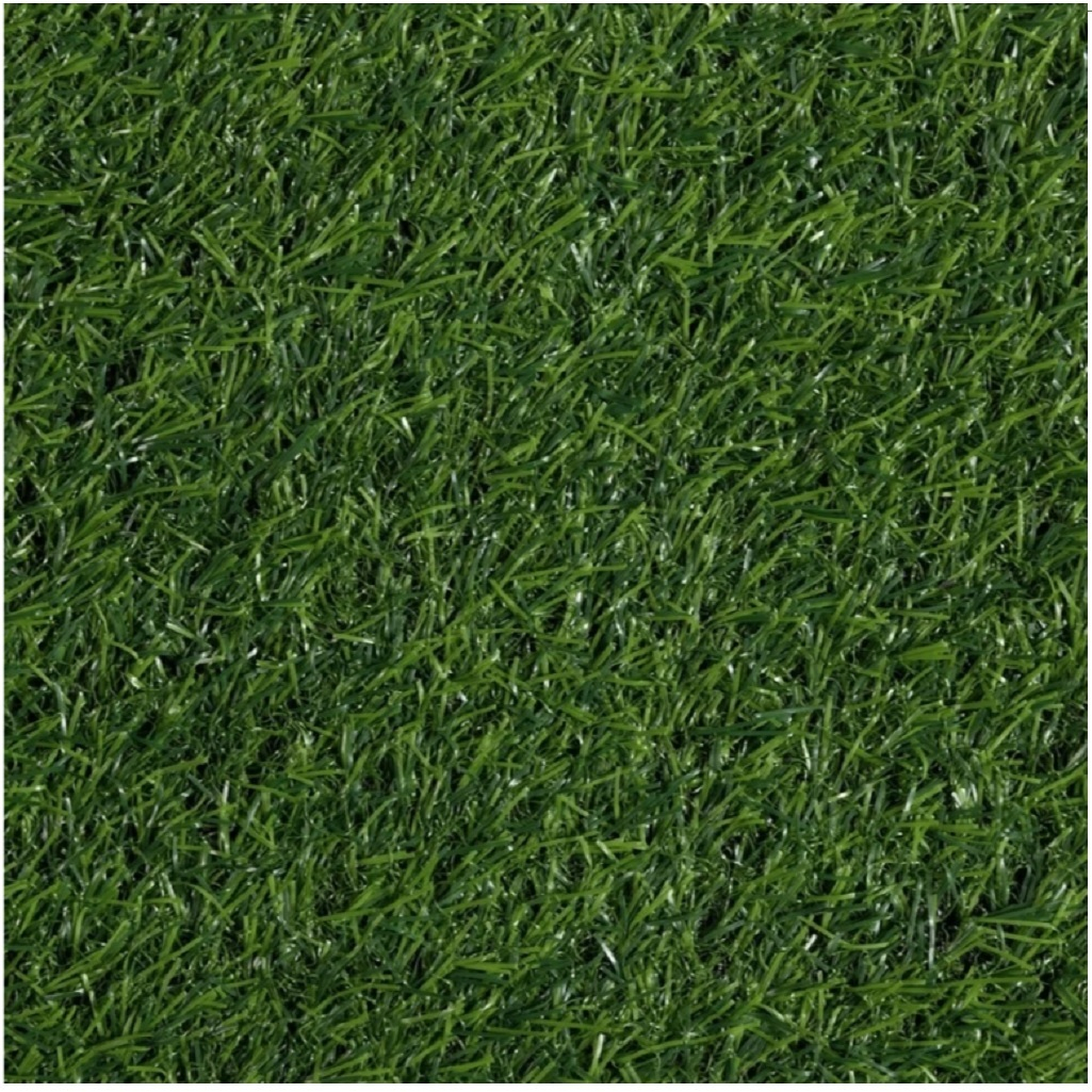 Трава искусственная, высота ворса 20 мм 1х2 м, не требует полива и стрижки, антистатическое покрытие