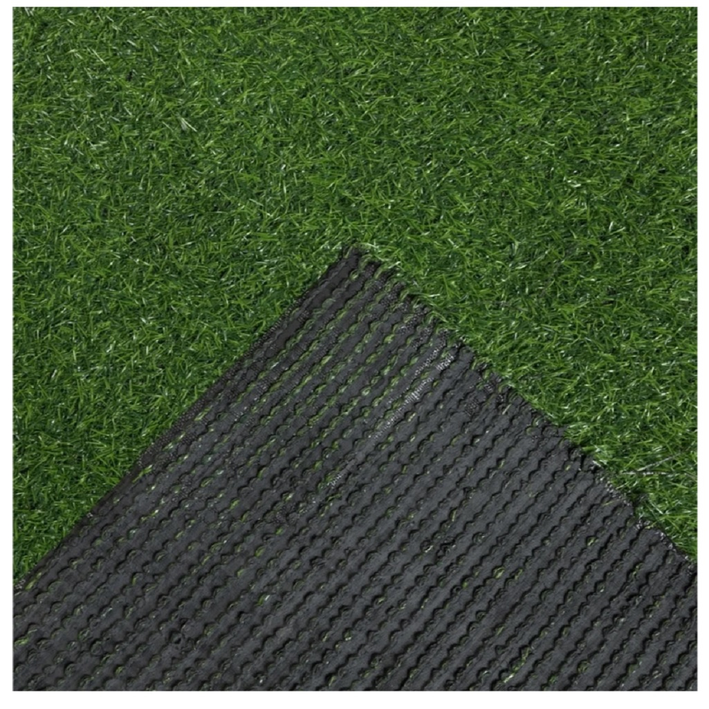 Трава искусственная, высота ворса 20 мм 1х2 м, не требует полива и стрижки, антистатическое покрытие