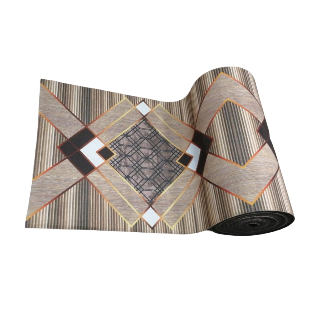 Ковровая дорожка с 3D рисунком, матовая, нетканый ПЭ, 600х1000х4 мм, Арт-06-091