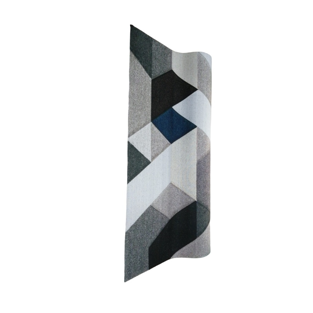 Ковровая дорожка с 3D рисунком, матовый, нетканый ПЭ, 2000х4 мм, Арт-2-106