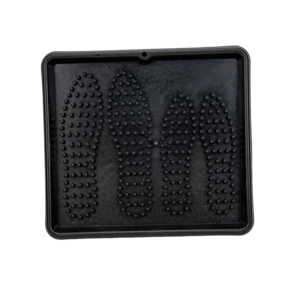 Поддон для обуви Рыжий Кот, полипропилен, черный, 25х390х430 мм