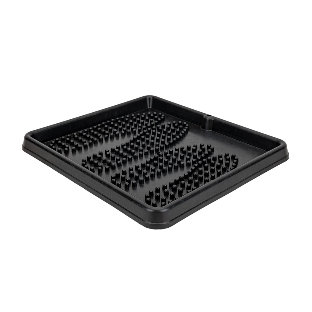 Поддон для обуви Рыжий Кот, полипропилен, черный, 25х390х430 мм