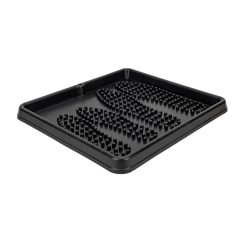 Поддон для обуви Рыжий Кот, полипропилен, черный, 25х390х430 мм