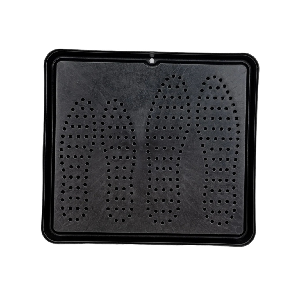 Поддон для обуви Рыжий Кот, полипропилен, черный, 25х390х430 мм