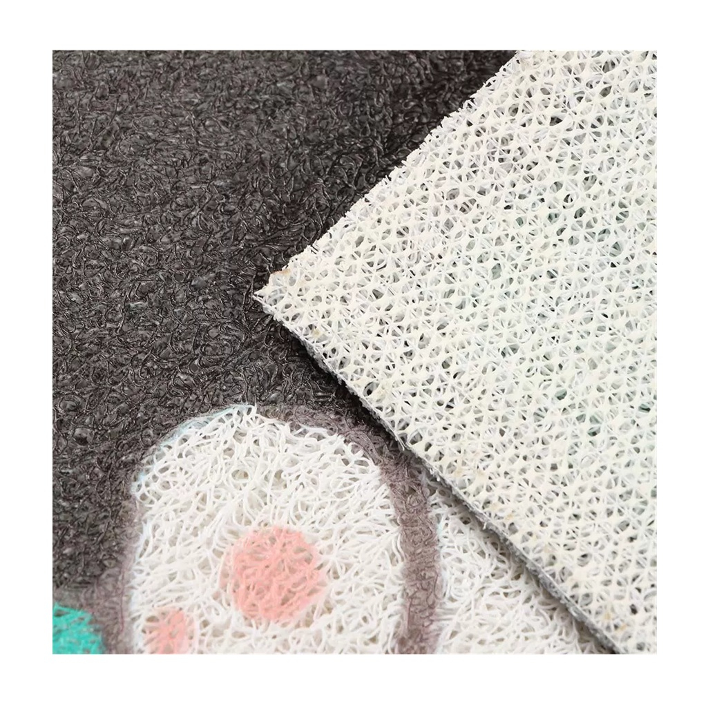 Коврик придверный Бульдог A090290, прямоугольный, резина, лапша, 40х60 см