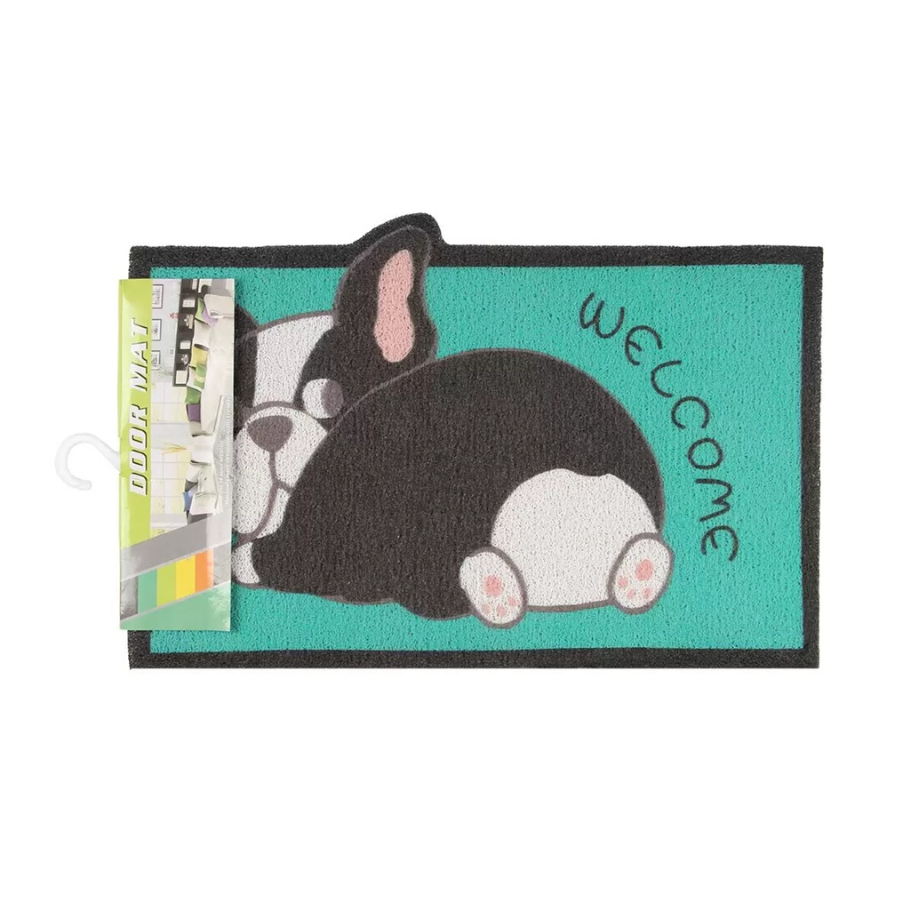 Коврик придверный Бульдог A090290, прямоугольный, резина, лапша, 40х60 см