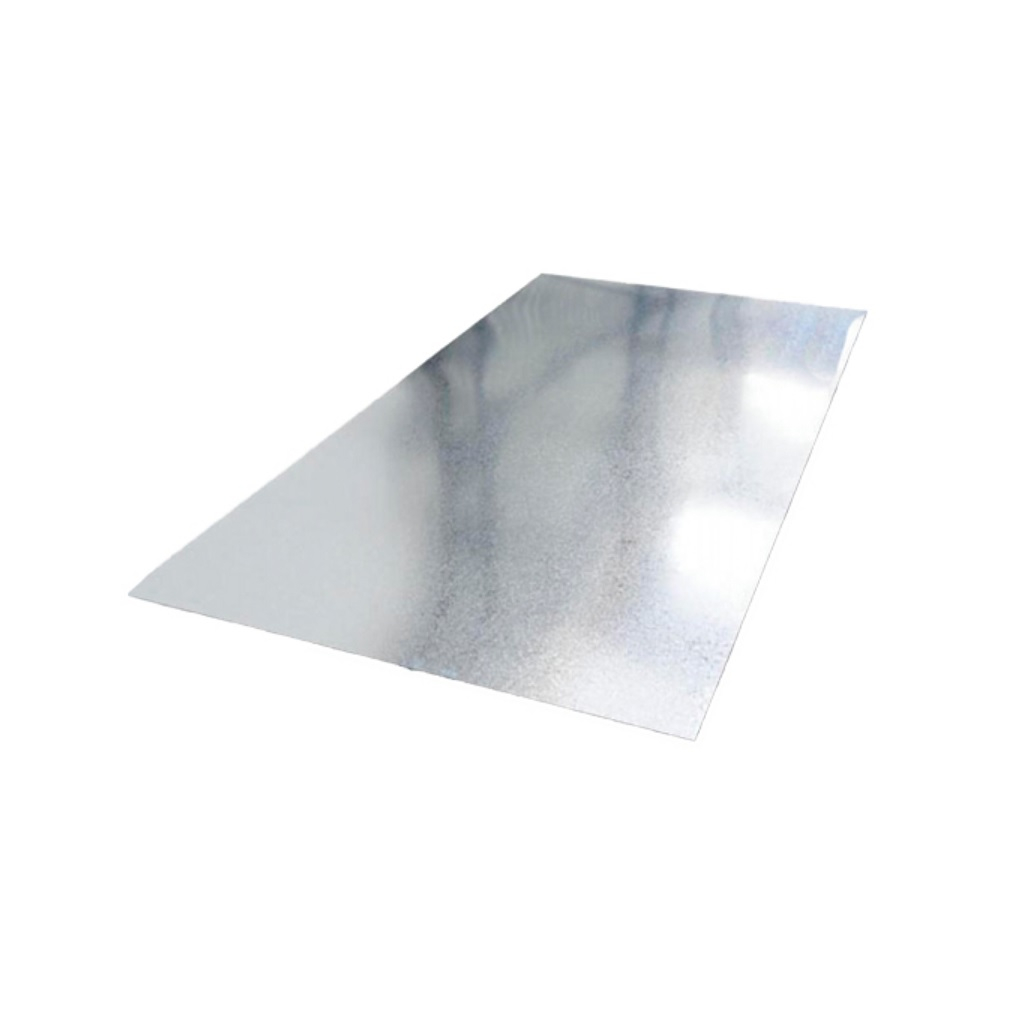 Лист железный Оцинкованный 2.5х1250х2500 мм, металлический прокат, гладкий