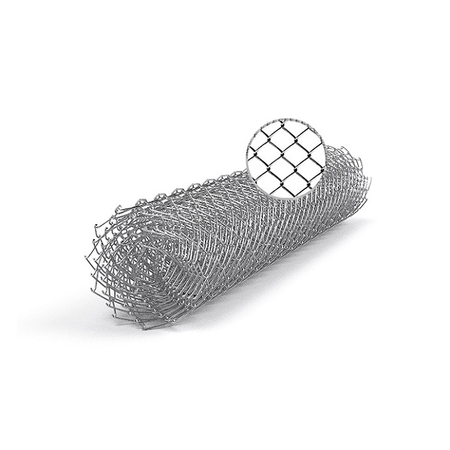 Сетка рабица 1500 мм, 45x45 мм, 10 м оцинкованная