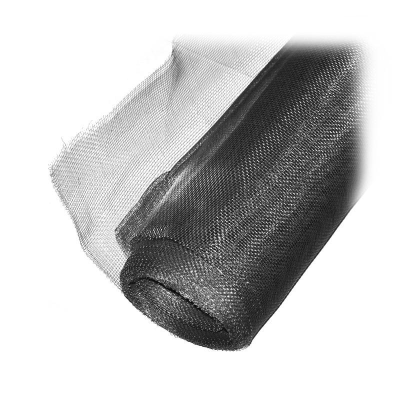 Сетка тканая 1000 мм, ячейка 15x15 мм, d 0/7 мм, черная