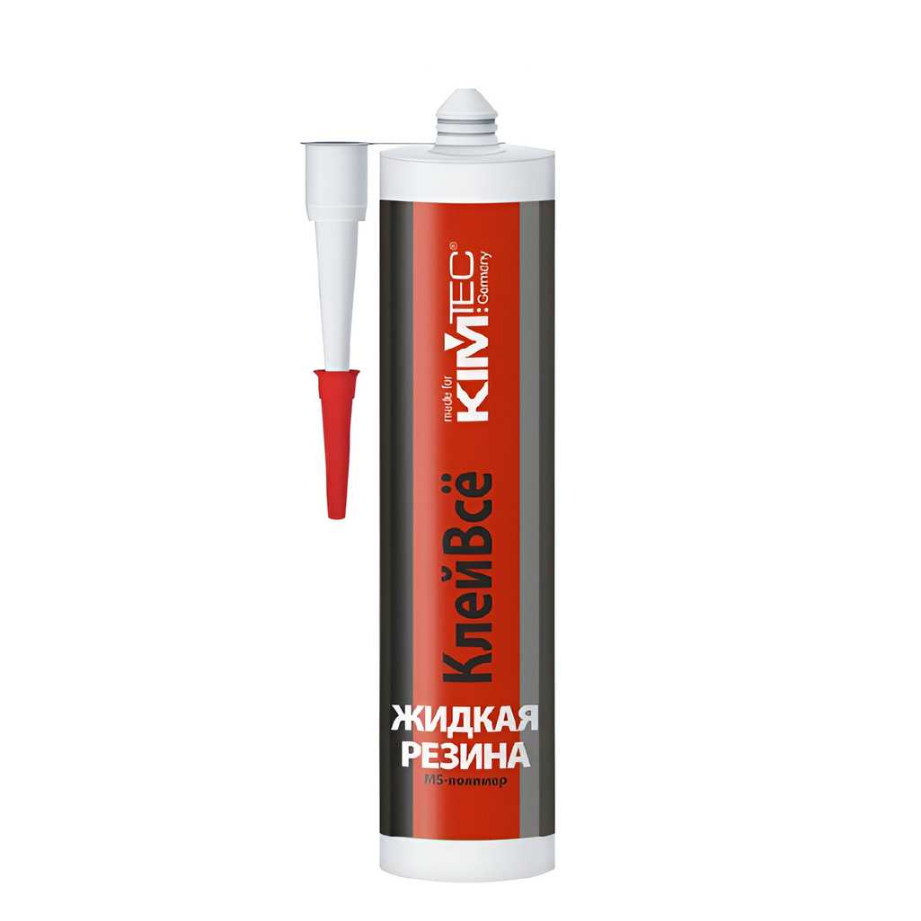 Жидкая резина KimTec Клей Всё 03-04-07, ms-полимер, чёрная, 405 г