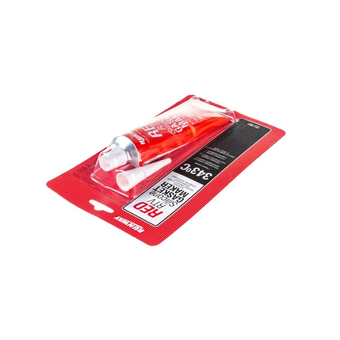 Герметик силиконовый Runway RW8500 высокотемпературный, для прокладок, красный, 85 г