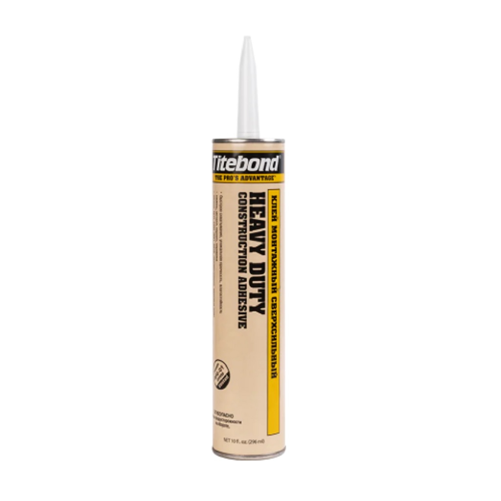 Клей Titebond PRO Construction Heavy Duty Adhesive монтажный, сверхсильный, 296 мл